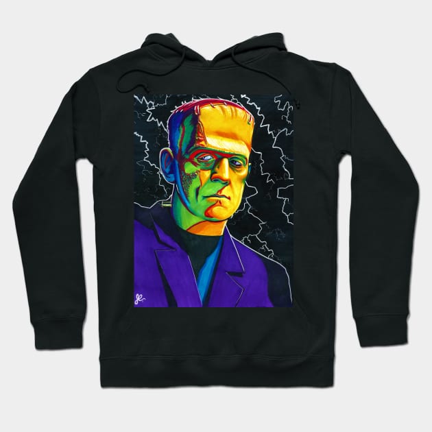 Psychedelic Frank Hoodie by Jchurchart